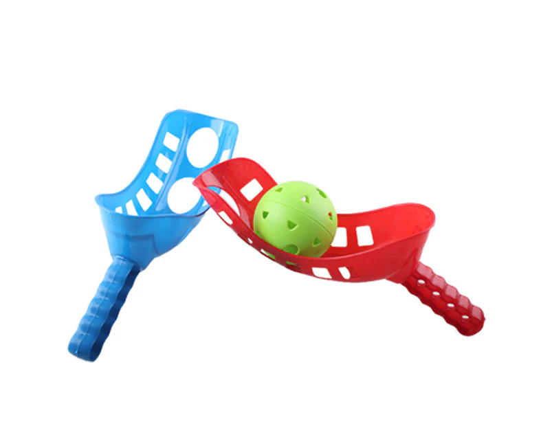 Gotofar 1Set Outdoor Large Scoop Ball Lightweight Toss and Catch Set Game for Parent-child