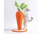 Cat Scratching Posts For Indoor Cats,Cute Carrot Cat Scratching Post,Sisal Cat Scratcher, Cat Scratch Toy