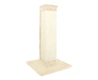 BEASTIE Cat Tree Scratching Post 92cm Beige