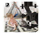 BEASTIE Cat Tree Scratching Post 180cm Black