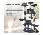 BEASTIE Cat Tree Scratching Post 202cm Grey