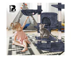 BEASTIE Cat Tree Scratching Post 202cm Grey