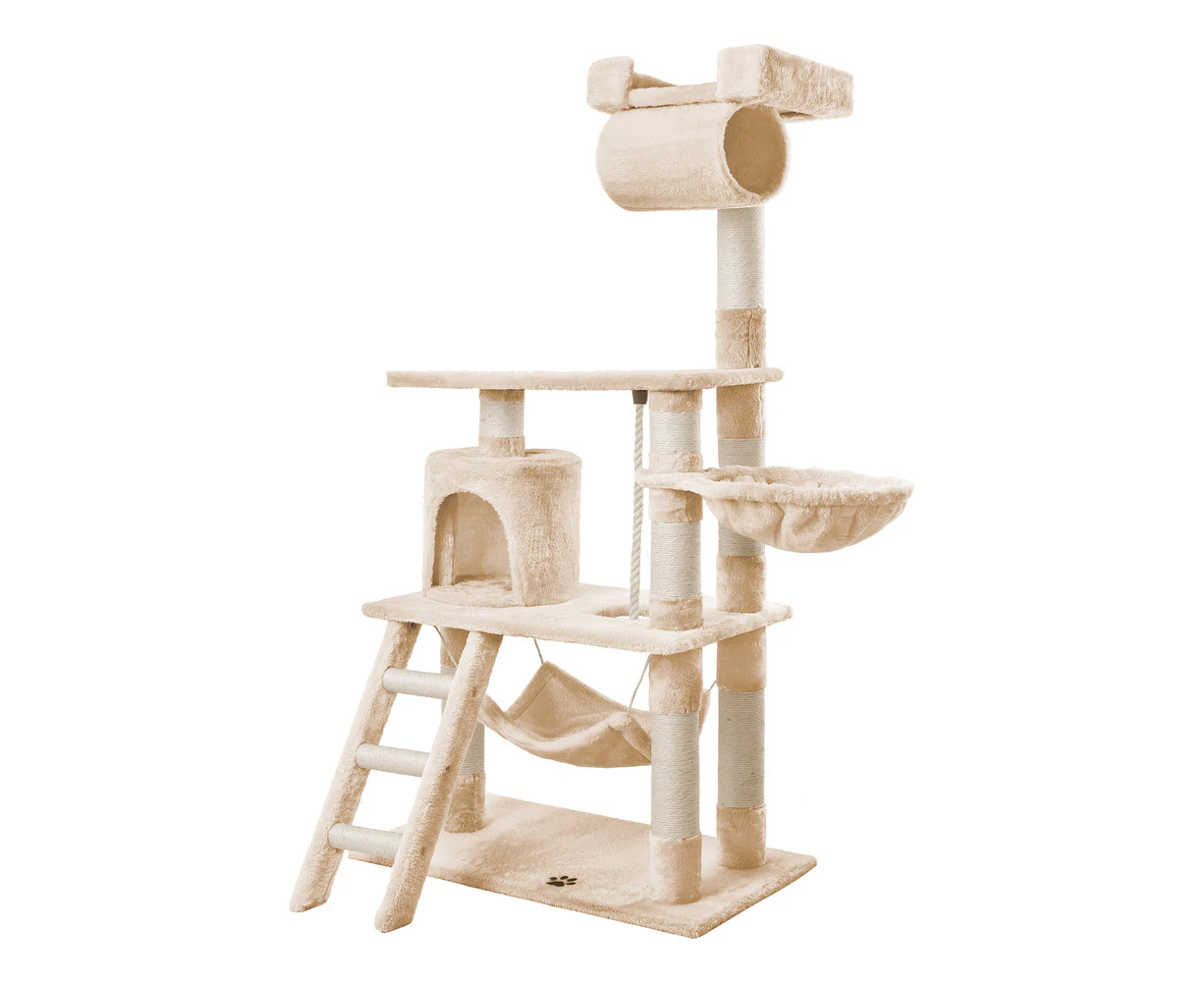 BEASTIE Cat Tree 141cm Beige