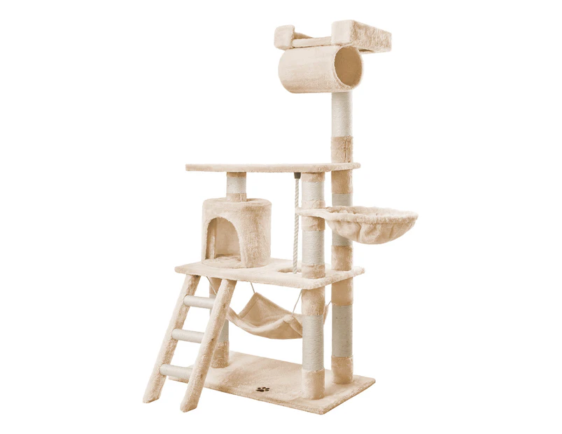 BEASTIE Cat Tree 141cm Beige