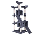 BEASTIE Cat Tree Scratching Post 180cm Grey