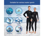 3mm Neoprene Diving Suits Full Wetsuit for Men Swimwear Long Sleeve Back Zipper UV Protection Jumpsuit for Water Sports