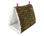 Hammock Mini Winter Warm House for Pet Bird Parrot Squirrel Hanging Bed Toy-Owl* M
