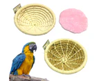 Pet Bird Parrot Cotton Rope Breeding Hatching Nest House Bed Hanging Cage Decor 2#