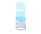 Bottle Automatic Large Capacity Plastic Durable Hard Bird Feeders for Hamster-Blue