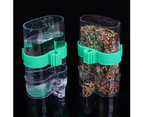 220ml Automatic Water Trap Birds Cage Supplies Feeder Parrot Drinking Fountain