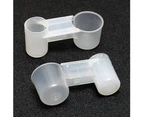 Practical Plastic Water Drinker Cup Feeder Drinking Bowl for Bird Pigeons Parrot