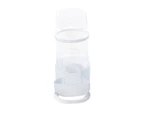 Bottle Automatic Large Capacity Plastic Durable Hard Bird Feeders for Hamster-Transparent