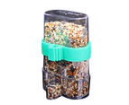 220ml Automatic Water Trap Birds Cage Supplies Feeder Parrot Drinking Fountain