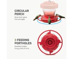 Hummingbird Feeders for Outdoors, Bee Proof Hummingbird Feeders - With Build in Ant Guard - Circular Perch - Wide Mouth for Easy Filling$Hummingbird Feeder