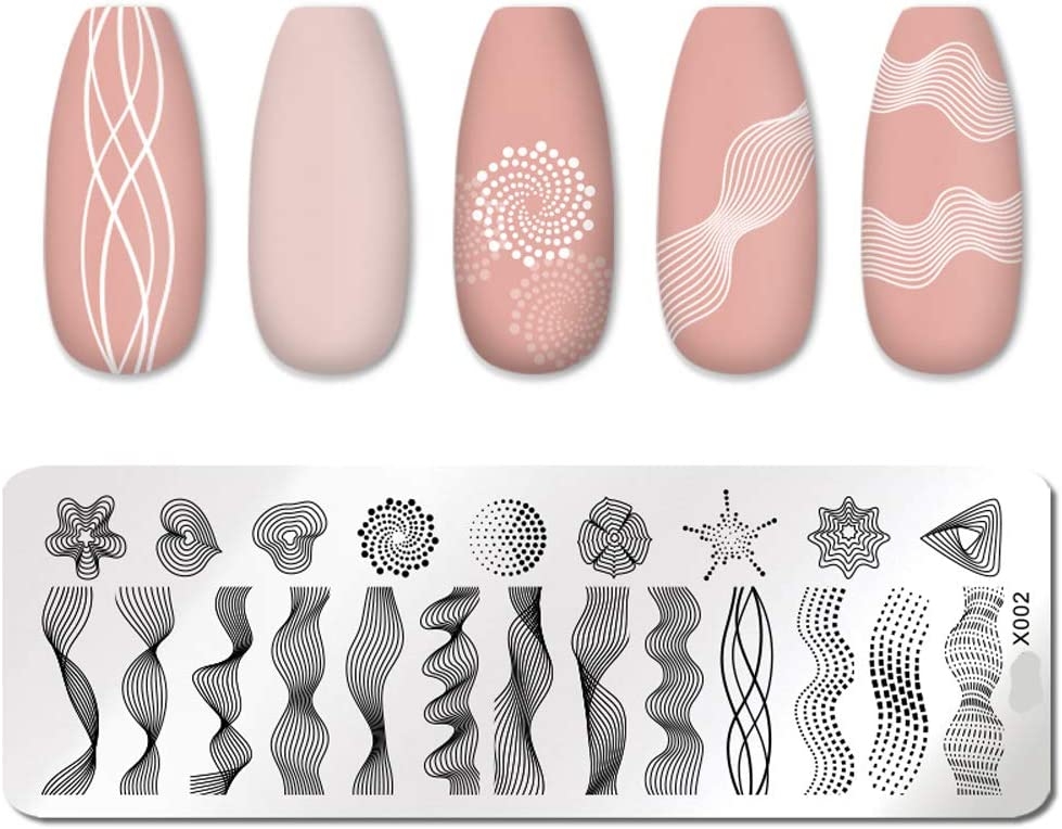 2. Nail Design Stamping Plates - wide 1