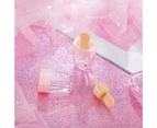 Transparent-5Pcs Ice Cream Shaped Empty Lip Gloss Tube Balm Container DIY Cosmetic Bottle