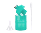 Cone Empty Bottle Shampoo Applicator Dropper Dry Washing Hair Care Accessories-Purple