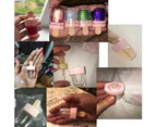 Transparent-15Pcs Ice Cream Shaped Empty Lip Gloss Tube Balm Container DIY Cosmetic Bottle