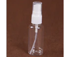 Empty Spray Bottle Refillable Transparent Plastic Perfume Atomizer