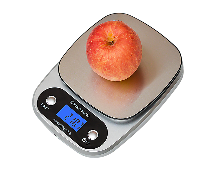 Usb Rechargeable Digital Kitchen Scale, Digital Scale 0.1g/3kg