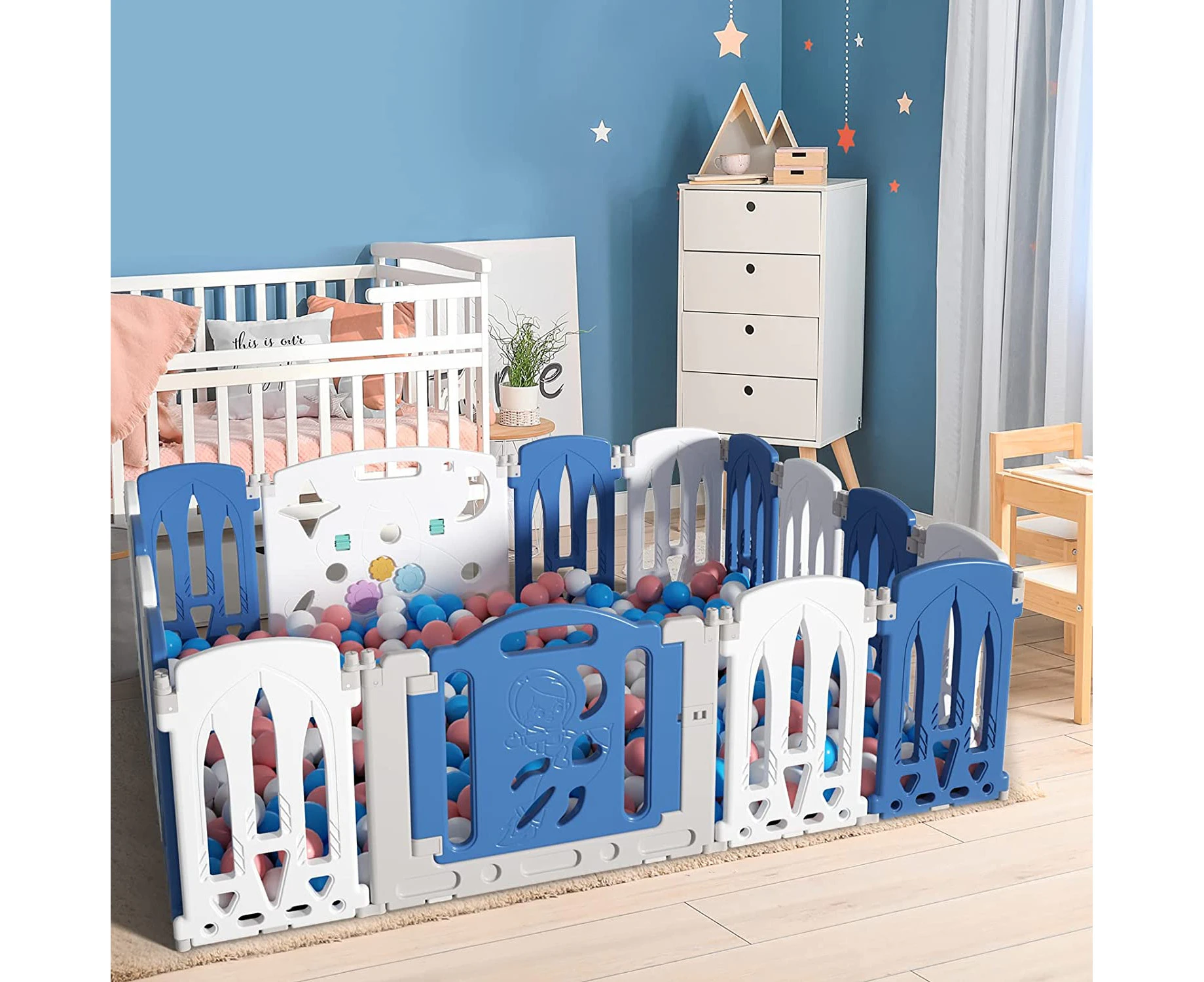 Baby playpen best sale kids activity centre