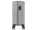 American Tourister Sky Bridge 55cm Hardcase Luggage/Suitcase - Silver