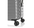 American Tourister Sky Bridge 55cm Hardcase Luggage/Suitcase - Silver