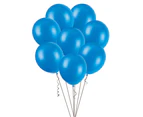 30cm Royal Blue Decorator Balloons 25 Pack