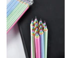 Eco-Friendly Wood And Plastic Free Rainbow Recycled Paper 12 Pack Hb Pencils For School And Office Supplies