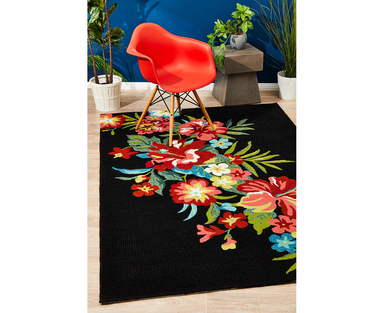 Copacabana 592 Black Rug