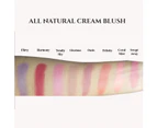 All Natural Cream Blush for Lip & Cheek Makeup Contouring, Swept Away