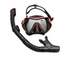 Convenient Diving Glasses Professional Silicone Breath Separation Anti-fog Diving Goggles for Outdoor J