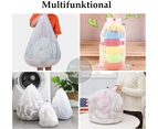 6 Pieces Laundry Bag Washing Machine With Cord Stopper Reusable Large Mesh Bag For Laundry / Protection / Washing Net