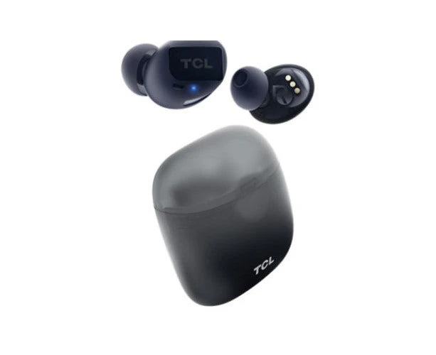 TCL SOCL500 TWS Wireless Earbuds with Pumping Bass - Black