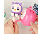 Cute Owl Piggy Bank Money Coin Saving Box Phone Holder Stand Birthday Gift Decor Coffee