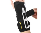 1Pc Right/Left Hand Wrist Brace Adjustable Support for Sports Carpal Injuries Black Left