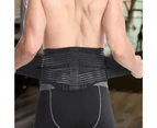 Back Brace Strong Support Force Vibrant Color Accessory Lower Back Support Belt for Gym Black