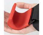 1Pc Wrist Grip Hook Breathable Protective Athletic Prevent Sprains Wrist Strap Hook Sports Accessories  Red