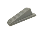 Durable Door Stopper Wear-resistant Plastic Multifunctional Easy Use Door Protector for Daily Use Grey