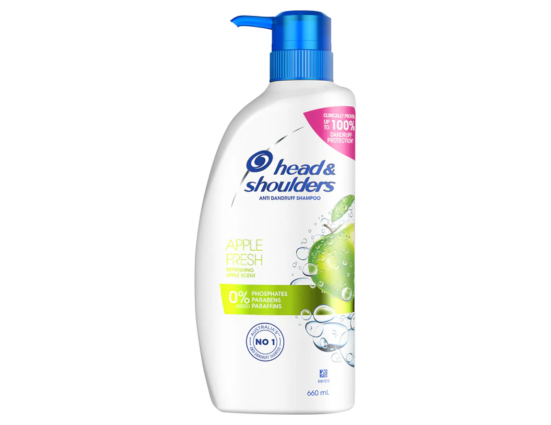 Head & Shoulders Apple Fresh Anti-Dandruff Shampoo Apple 660ml