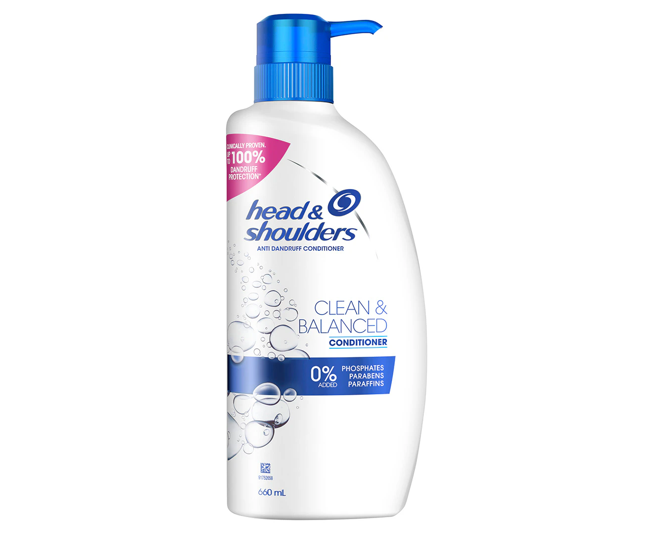 Head & Shoulders Clean & Balanced Anti-Dandruff Conditioner 660ml