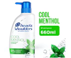 Head & Shoulders Cool Menthol Anti-Dandruff Shampoo 660ml