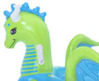 Bestway 142cm Inflatable Dragon Ride On Pool/Beach Float Toy Kids/Children 3y+