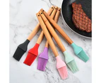 Silicone Sauce Oil Brush BBQ Cake Butter Pastry DIY Cook Barbeque Baking Tool - Grey