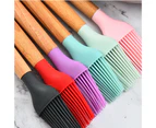 Silicone Sauce Oil Brush BBQ Cake Butter Pastry DIY Cook Barbeque Baking Tool - Grey