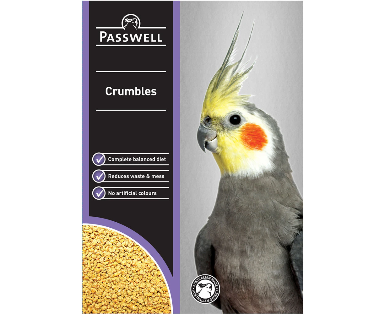 Passwell Small Breeding Birds Balanced Nutrition Crumbles 330g