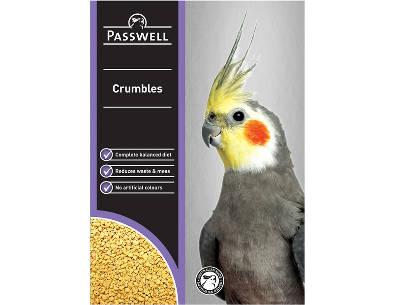 Passwell Small Breeding Birds Balanced Nutrition Crumbles 5kg