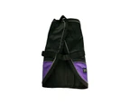 NightWalker 65cm Black/Purple Dog Coat Waterproof Jacket (Pet One)