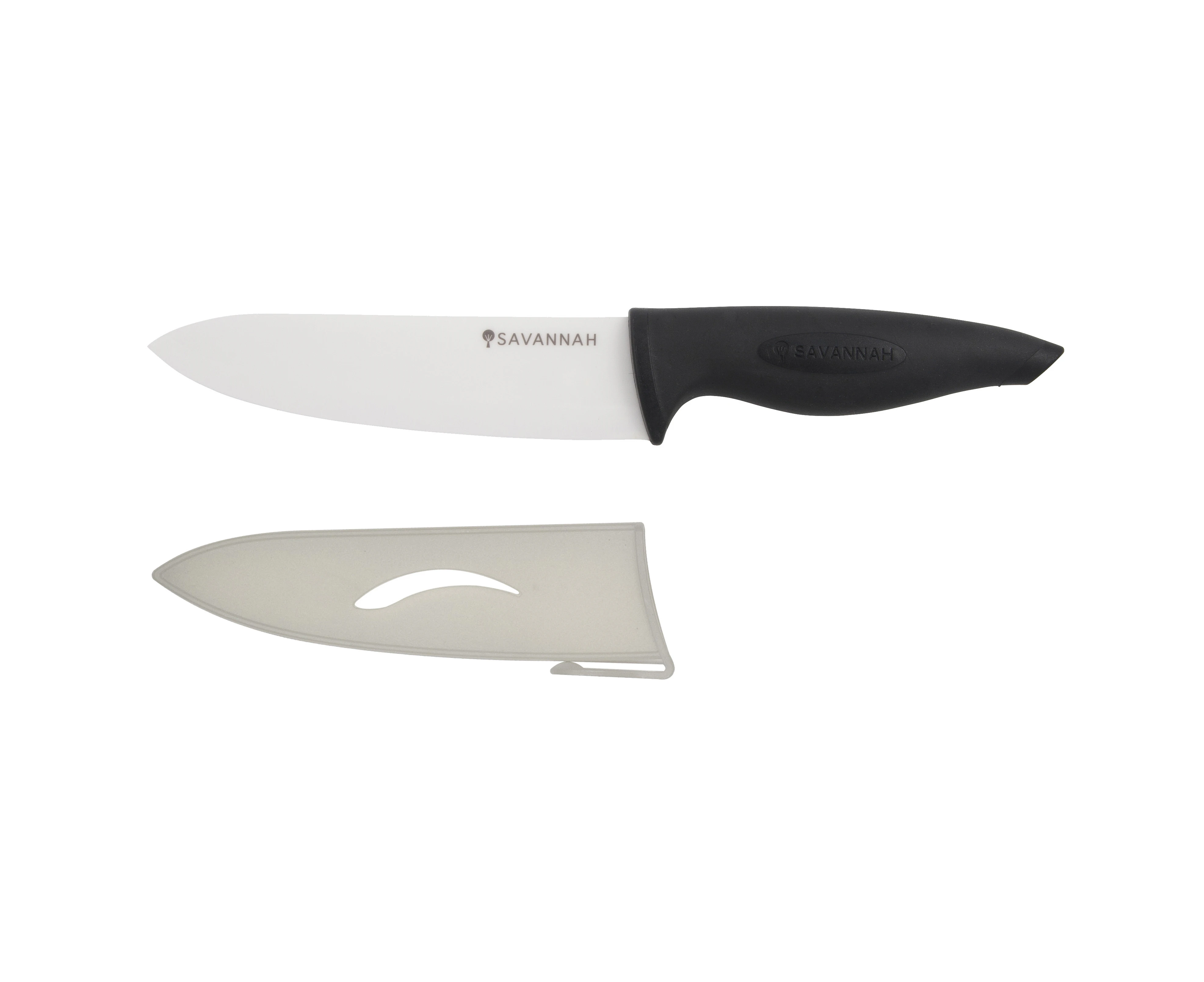 Savannah Ceramic Chefs Knife with Sheath 16cm