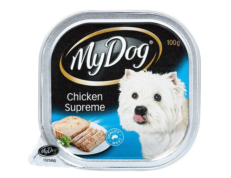 My Dog Chicken Supreme Dog Food 100g x 12